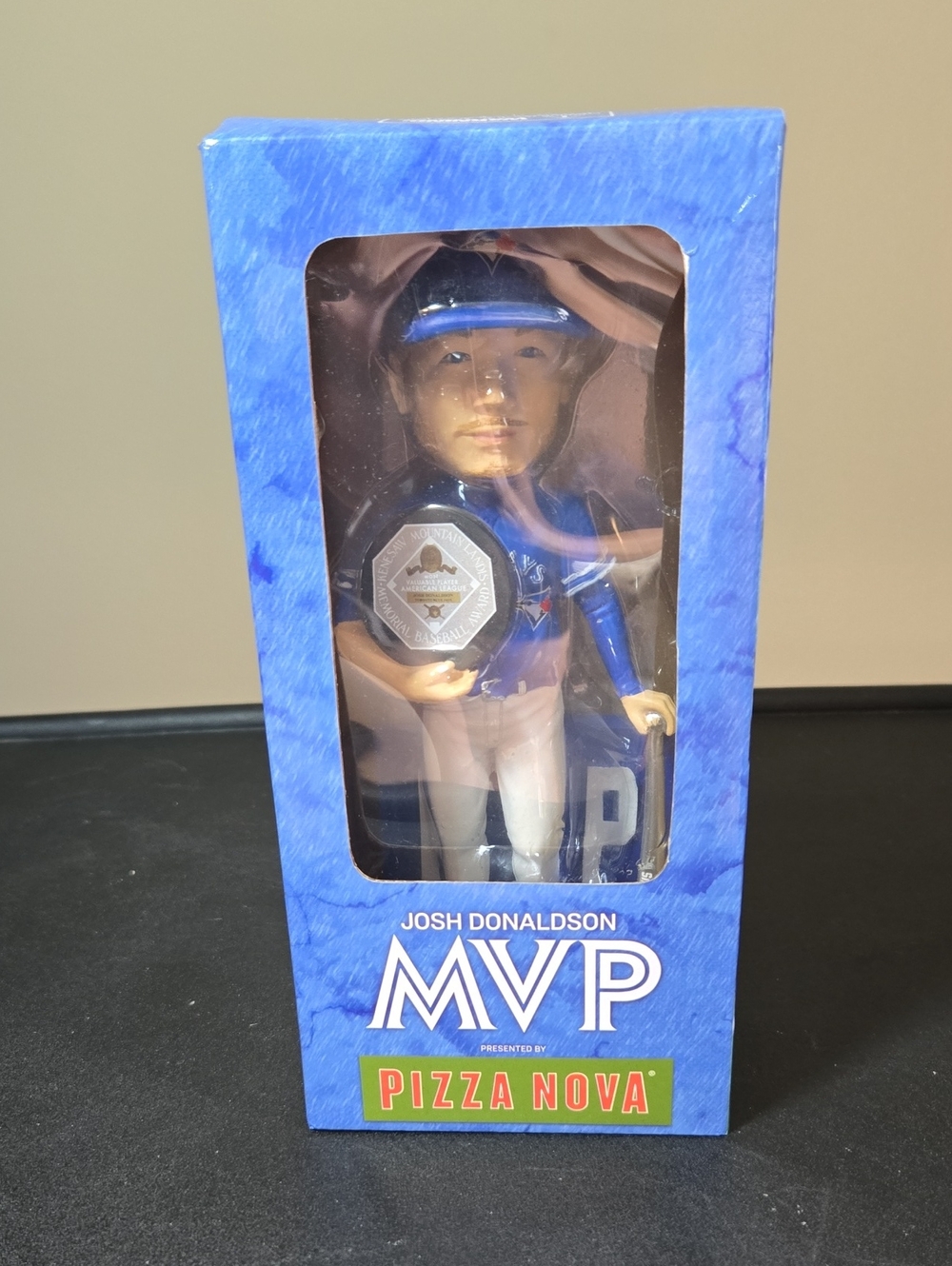 NEW Josh Donaldson MVP Bobblehead - Blue 2016 Toronto Blue Jays